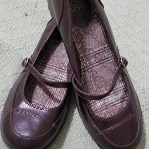 Brown Mary Janes